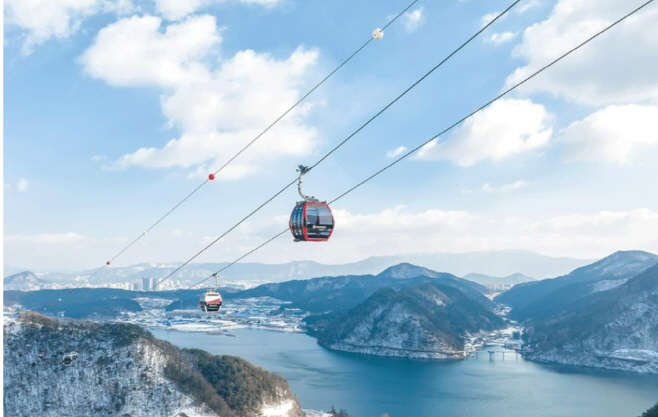 춘천삼악산호수 케이블카