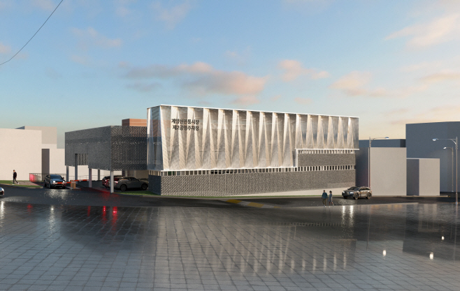 '계양산전통시장제2공영주차장' 조감도