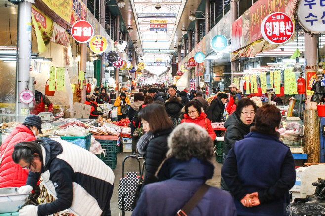 활기가 넘치는 계양구 전통시장2