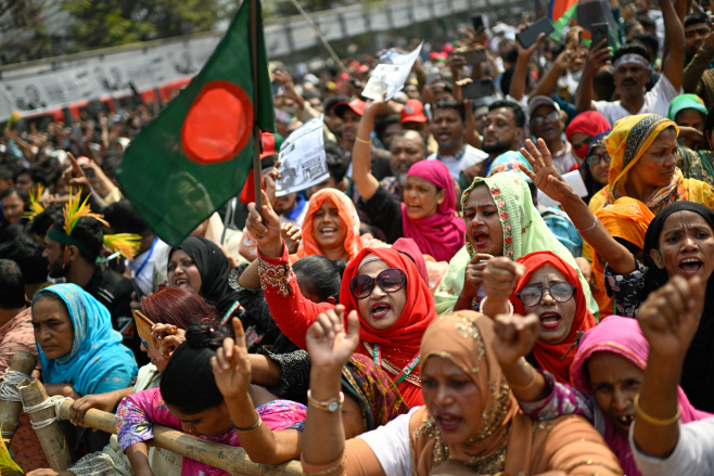 Bangladesh Election <YONHAP NO-5486> (AP)