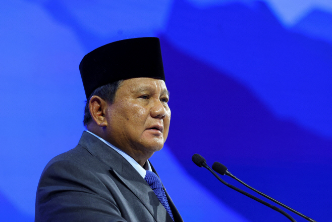 INDONESIA-MARKETS/PRABOWO <YONHAP NO-4091> (REUTERS)