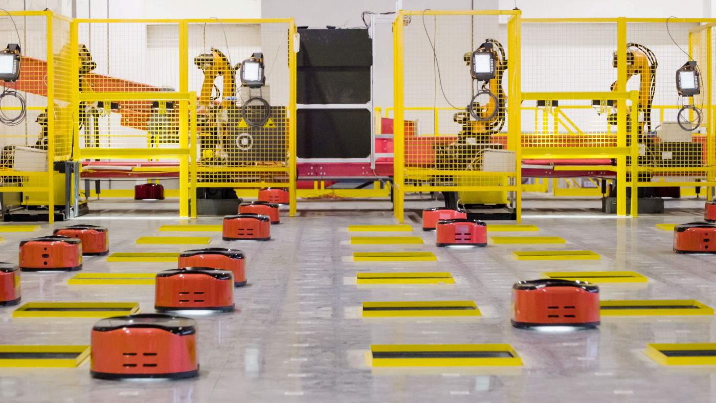 [참고사진3] 징둥닷컴 자동화 물류센터