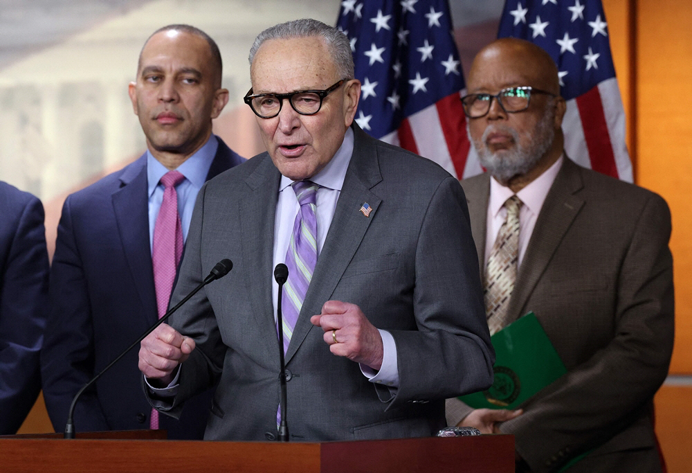 US-DEMOCRATIC-LEADERS... <YONHAP NO-0813> (Getty Images via AFP)