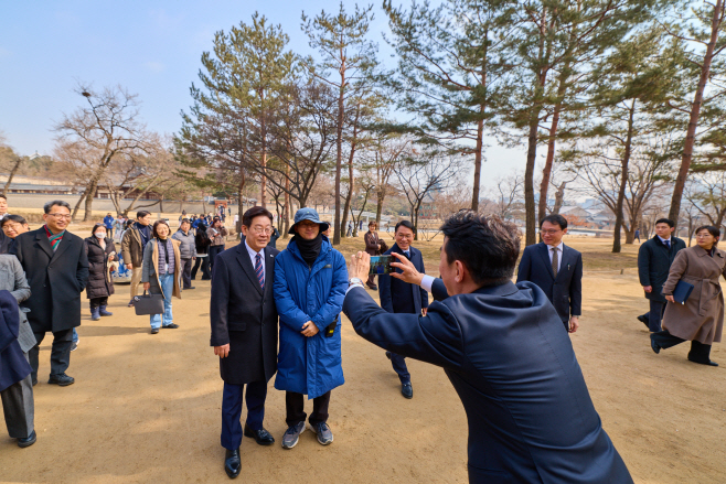 경복궁 찾은 이재명 대통령