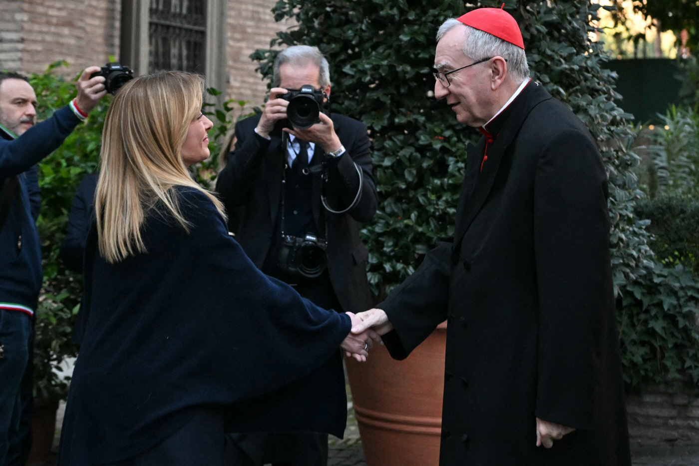 ITALY-VATICAN-GOVERNMENT-DIPLOMACY-POL... <YONHAP NO-0225> (AFP)