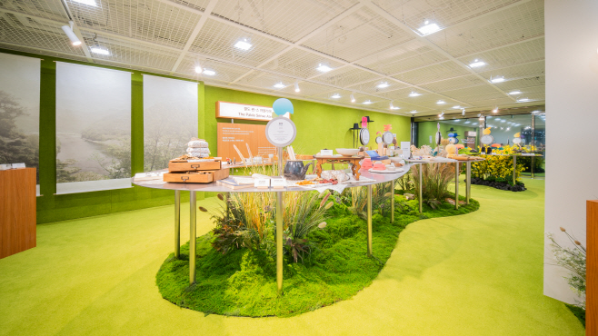 (사진2) 팔도 쎈-스 아뜰리에 후각·촉각 체험 공간