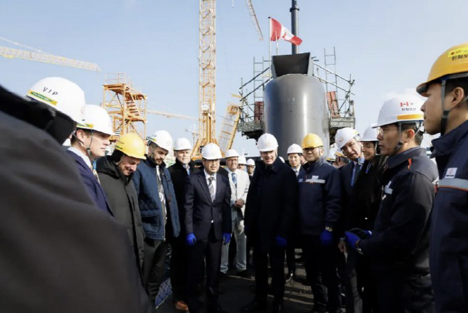 0219 한화 거제사업장_캐나다 정부 인사들