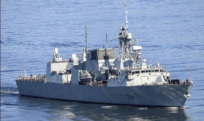 0219 캐나다 초계호위함 HMCS 레지나함