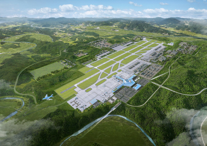 대구경북통합신공항 조감도