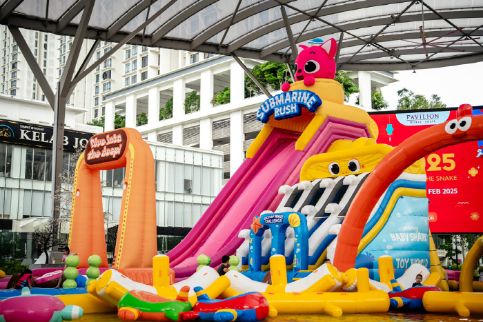[사진3] 더핑크퐁컴퍼니가 말레이시아에서 개최한 ‘스플래시 원더’ 행사 현장 전경