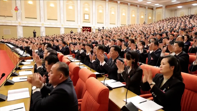 북한, 당 9기 1차 전원회의서 정치국·비서국 선거<YONHAP NO-2058>