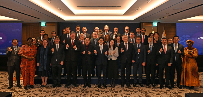 [포토] '2026 주한 외교사절단 초청 신년 리셉션'