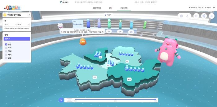 사진자료_서울서베이 3차원 시각화 서비스 화면(1)