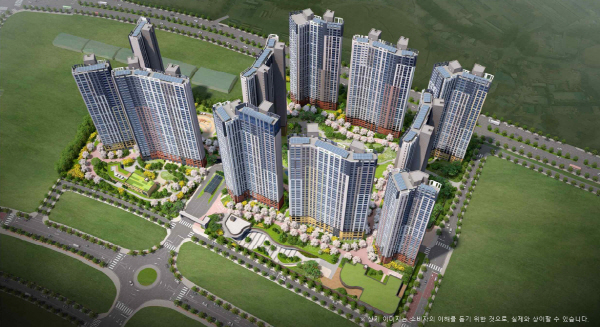 업성 푸르지오 레이크시티 조감도 (1)