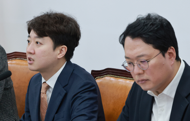 개혁신당 이준석 대표 발언<YONHAP NO-3097>