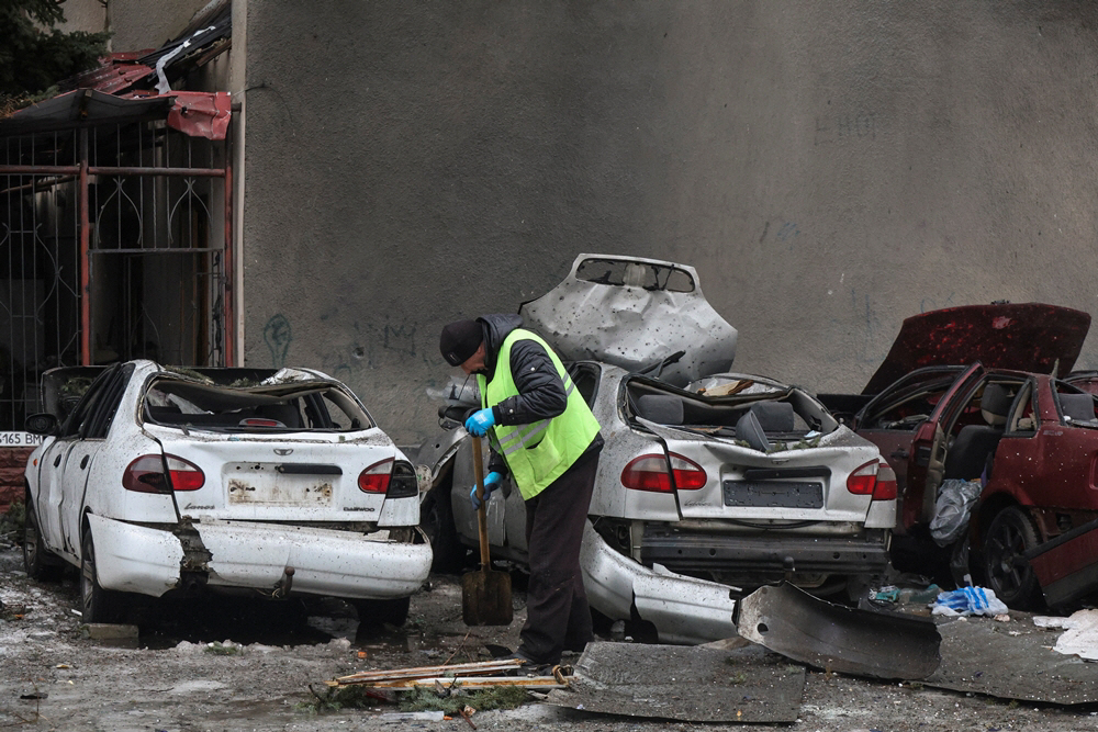 UKRAINE-CRISIS/ATTACK-KHARKIV <YONHAP NO-5157> (REUTERS)