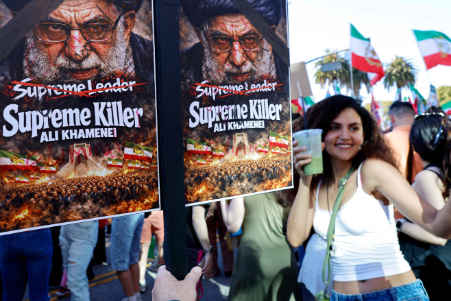 US-AMERICANS-REACT-TO-U.S.-AND-ISRAEL'S-ATTACK-ON-IRAN