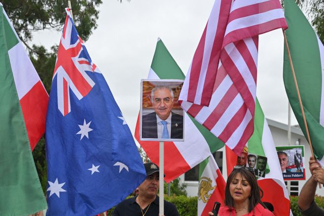 AUSTRALIA PROTESTST IRAN <YONHAP NO-3774> (EPA)