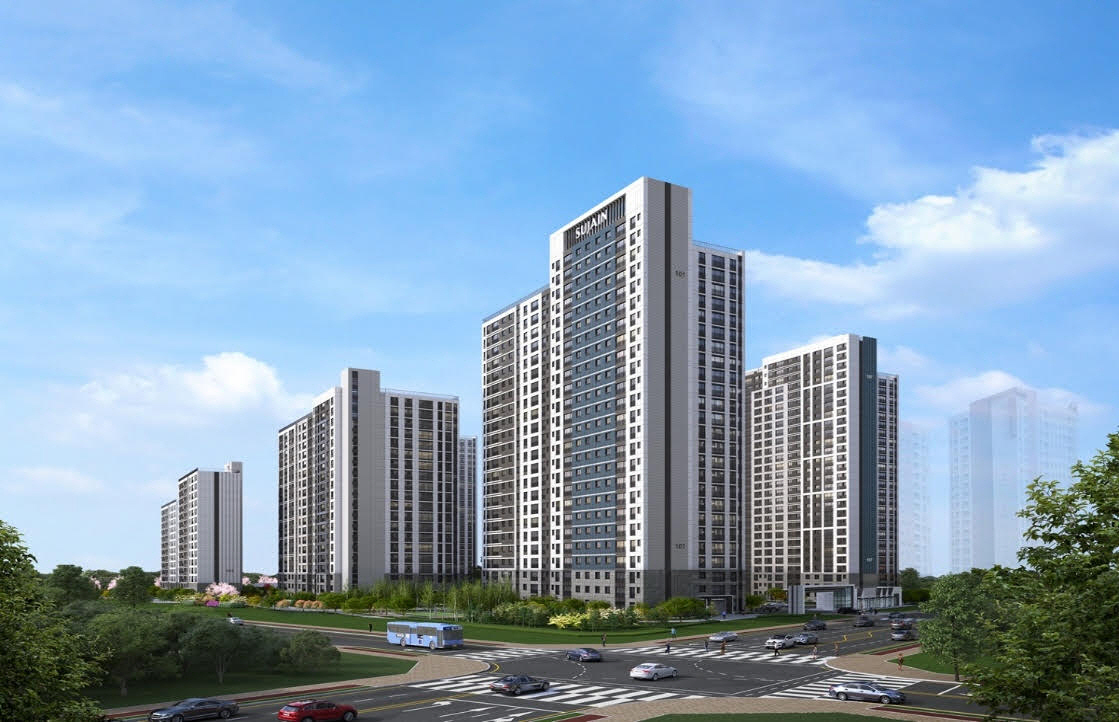 풍무역세권 수자인 그라센트 2차 투시도