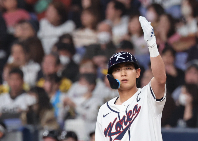 이정후 '1루타야'