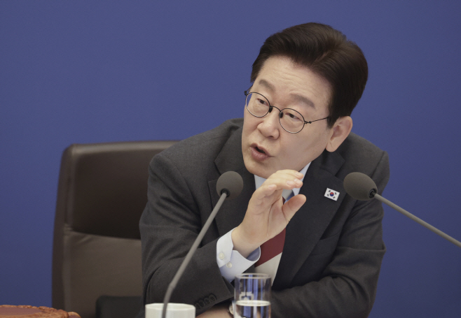 발언하는 이재명 대통령