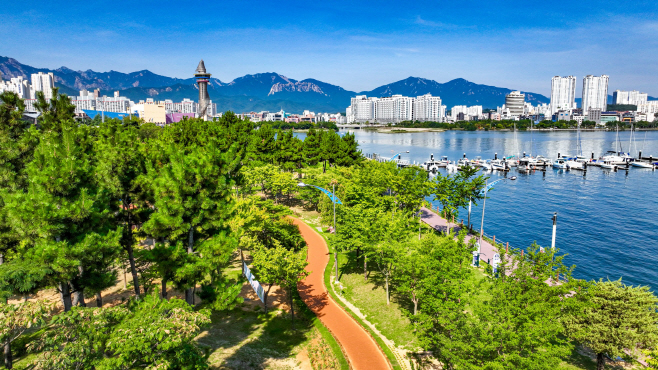 2. 청초호 맨발걷기길 전경 (1)