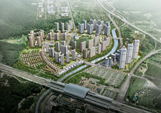 경북 경주시 신경주역세권 개발사업 조감도