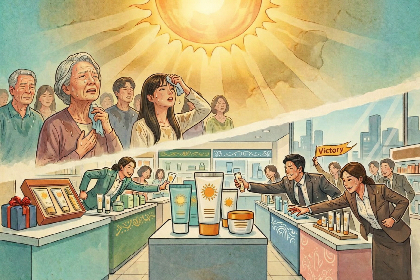 “햇빛보다 뜨겁다”…K뷰티, 선케어 기술 경쟁 격화