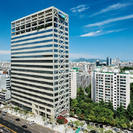 서울 강남구 두산건설 사옥 전경