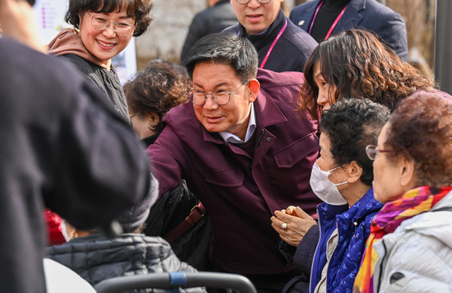 상암동 쉼터 정원 준공식