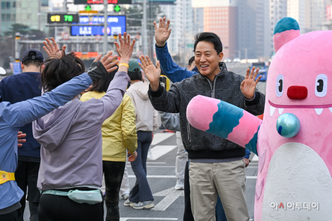 오세훈 시장, 쉬엄쉬엄 모닝 참석5