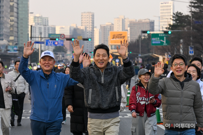 오세훈 시장, 쉬엄쉬엄 모닝 참석3