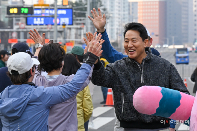 오세훈 시장, 쉬엄쉬엄 모닝 참석6