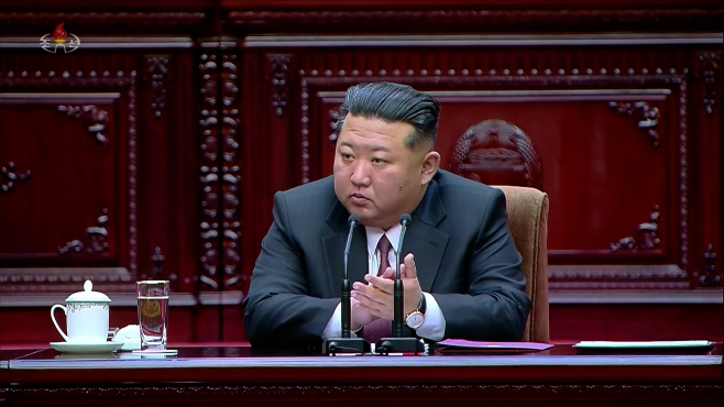 북한, 최고인민회의 제15기 1차 회의 개최<YONHAP NO-3889>