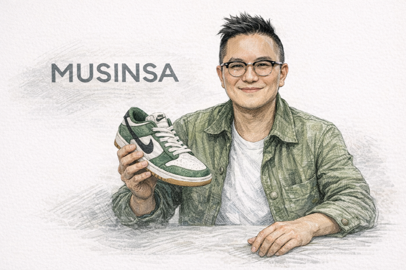 조만호 무신사 대표 스캐치 1면