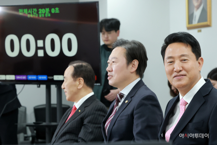 국민의힘 서울시장 후보 면접