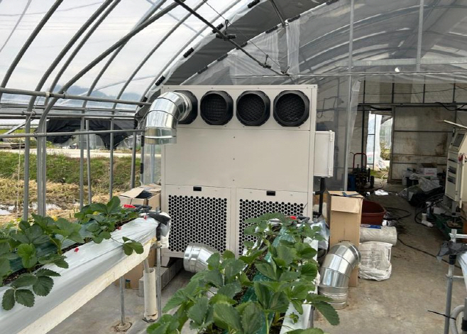 05.2 청주시, 농가에 에너지 절감 기술 보급으로 유가 상승 대응. 사진(농업용 히트펌프)