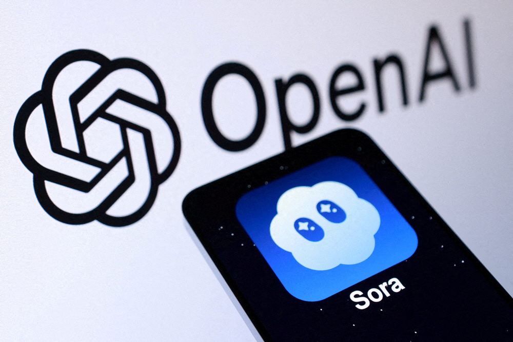 OPENAI-SORA/ <YONHAP NO-2989> (REUTERS)