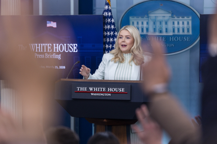 USA WHITE HOUSE LEAVITT