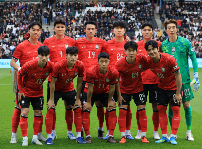 코트디부아르전 출전한 한국 선수들