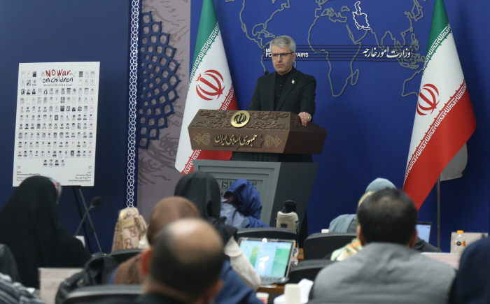 IRAN-TEHRAN-FOREIGN MINISTRY-PRESS CONFERENCE