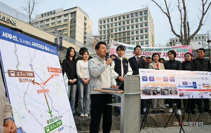 오세훈 시장, 서부선 도시철도 현장방문3