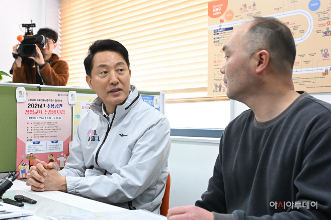 오세훈 시장 쌍문동 민생현장 방문