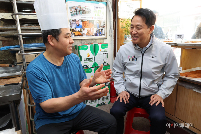 오세훈 시장 쌍문동 민생현장 방문