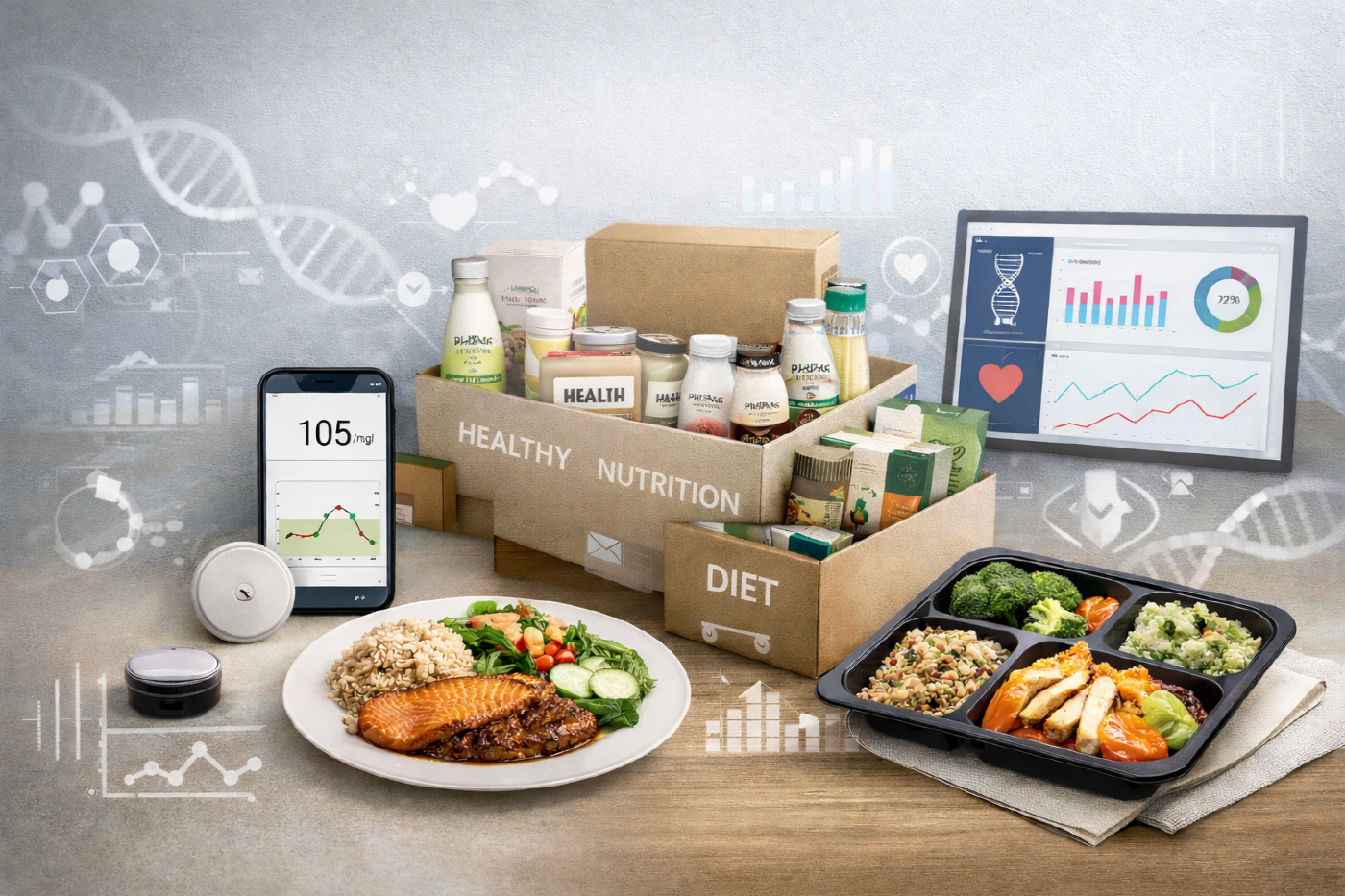 건강 관리와 영양 서비스 제공