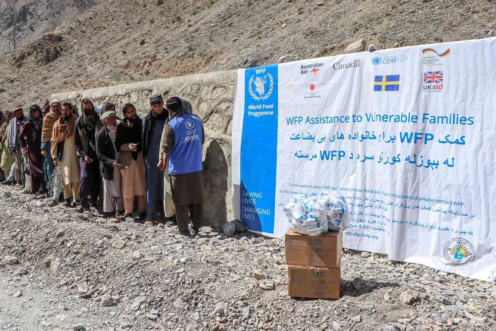 AFGHANISTAN-PAKISTAN-CONFLICT-UN-AID <YONHAP NO-3652> (AFP)