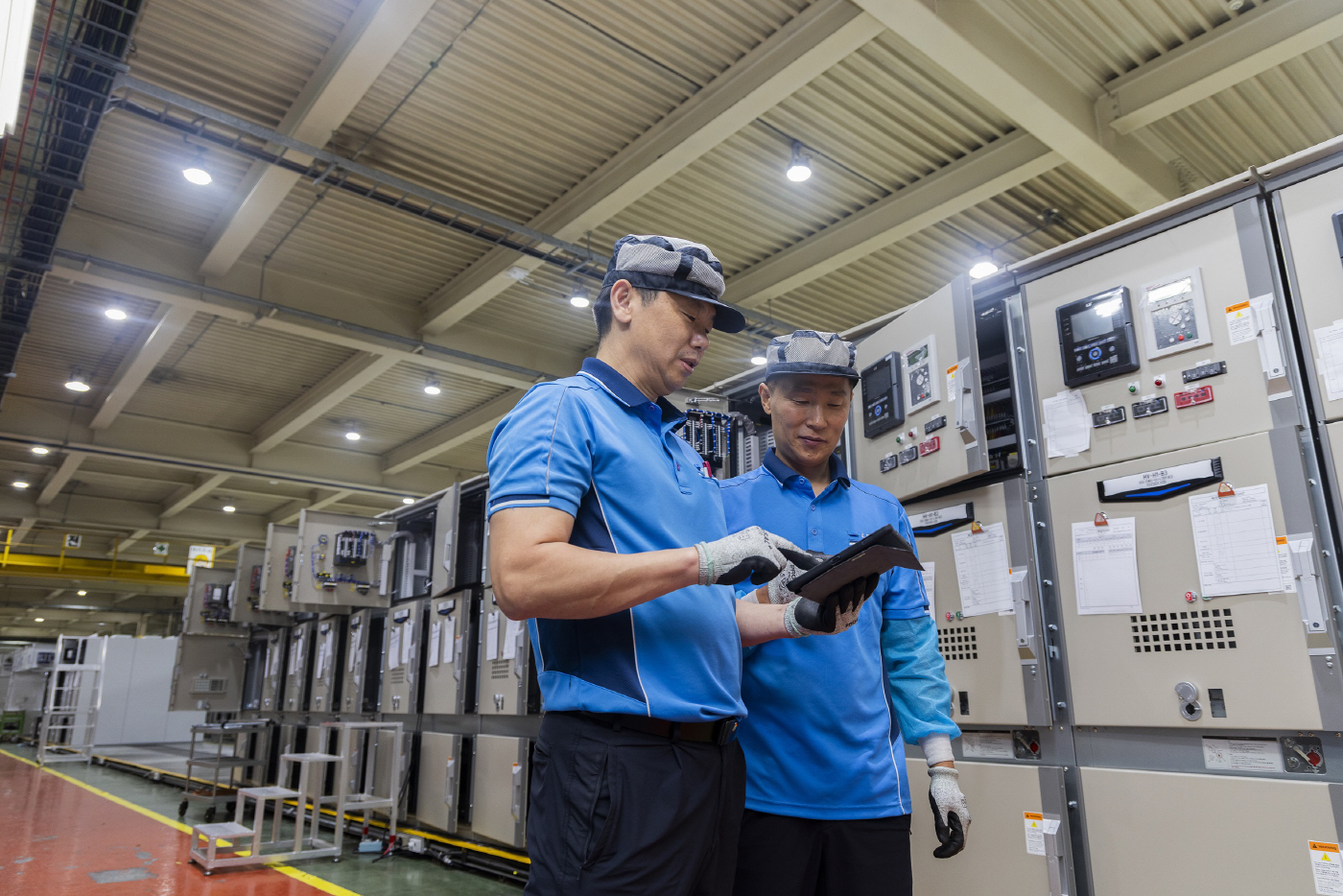 (사진2) LS일렉트릭 청주 배전반 라인