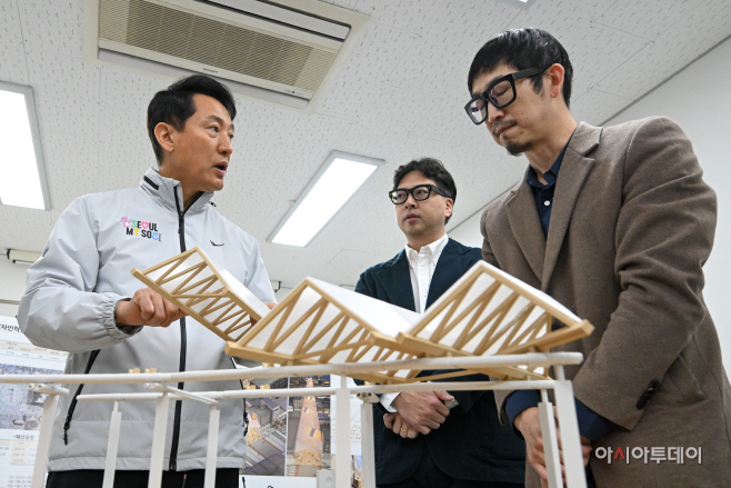 오세훈 시장, 신중앙시장 혁신사업 현장3