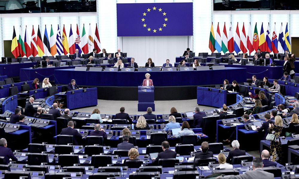 FRANCE EU PARLIAMENT <YONHAP NO-5422> (EPA)