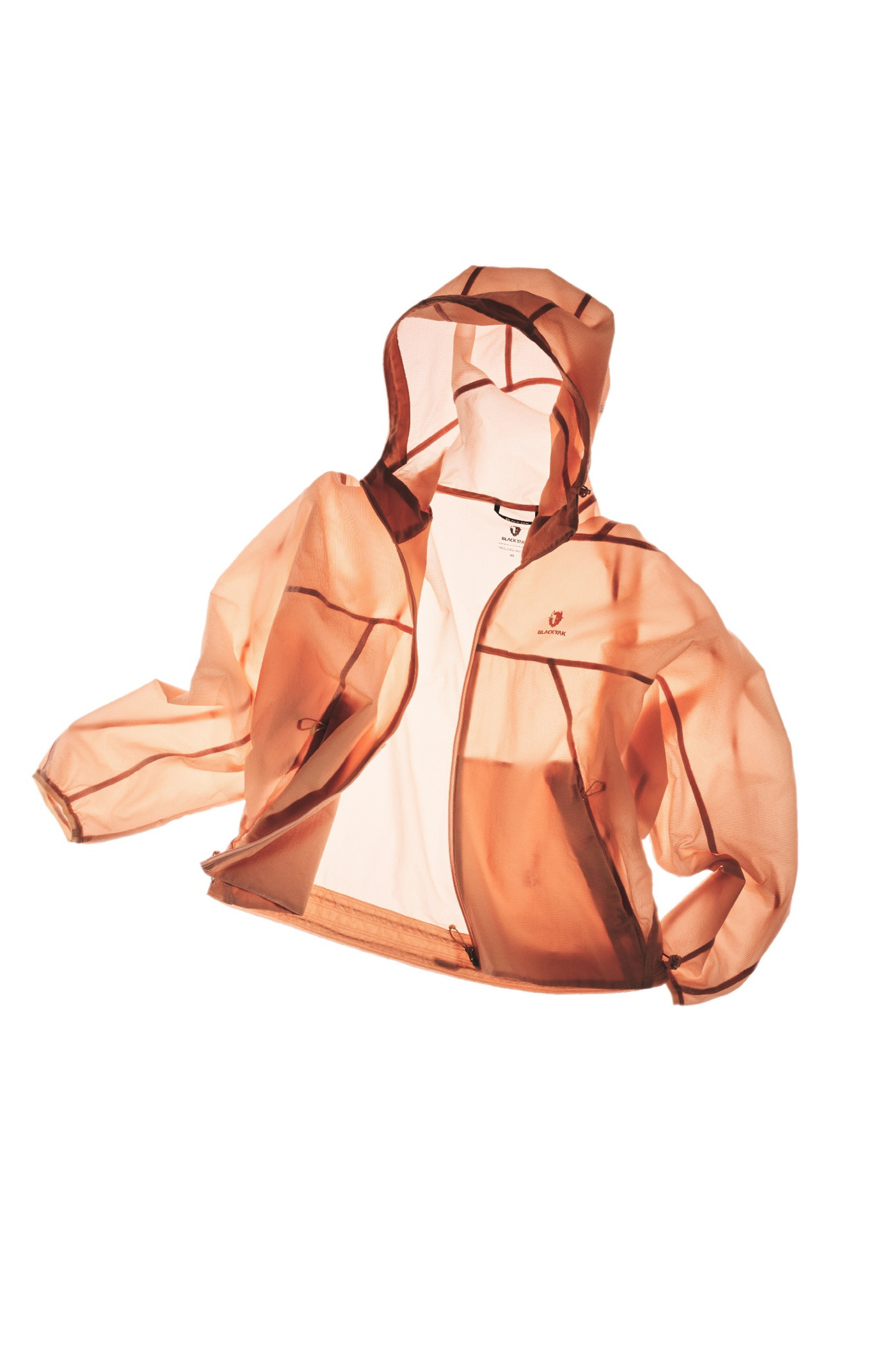 [사진 자료 1] 블랙야크 '여성용 에어 텍스쳐드 자켓(라이트 핑크)' 제품컷